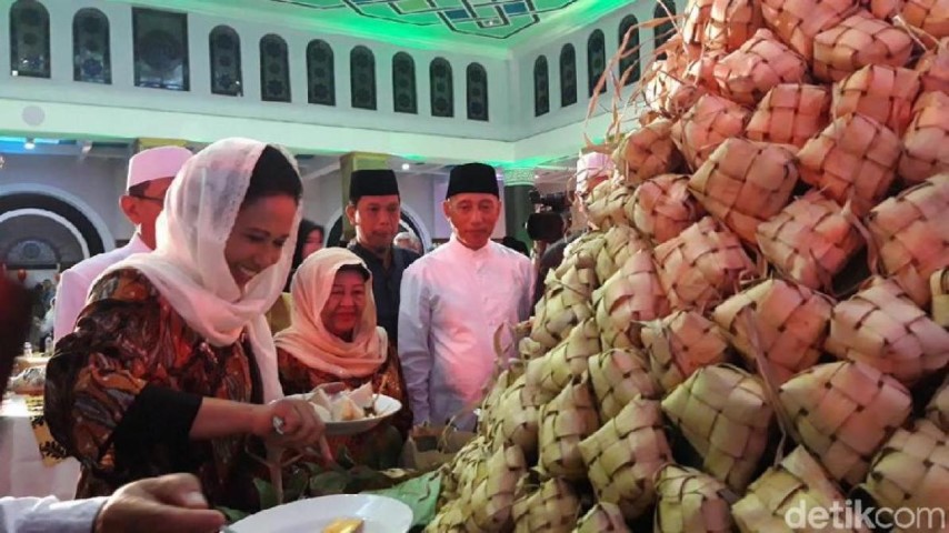 Menteri Rini Minta Doa Kiai Agar Jokowi Jadi Presiden Lagi