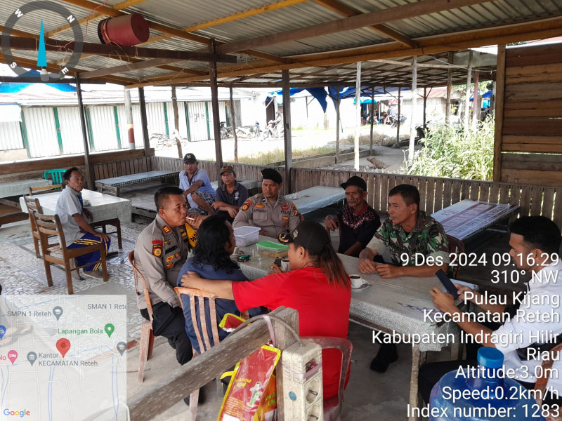 Babinsa Gelar Komsos, Perkuat Hubungan dengan Masyarakat Sungai Batang