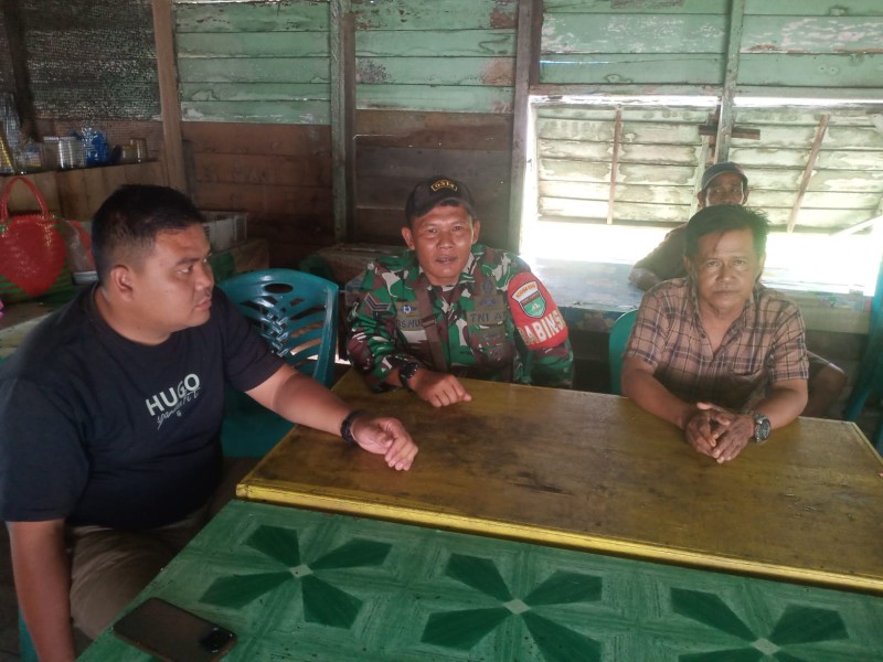 Babinsa Sertu Wisnu Hartono Ajak Warga Kampung Pancasila Aktifkan Kembali Pos Ronda    