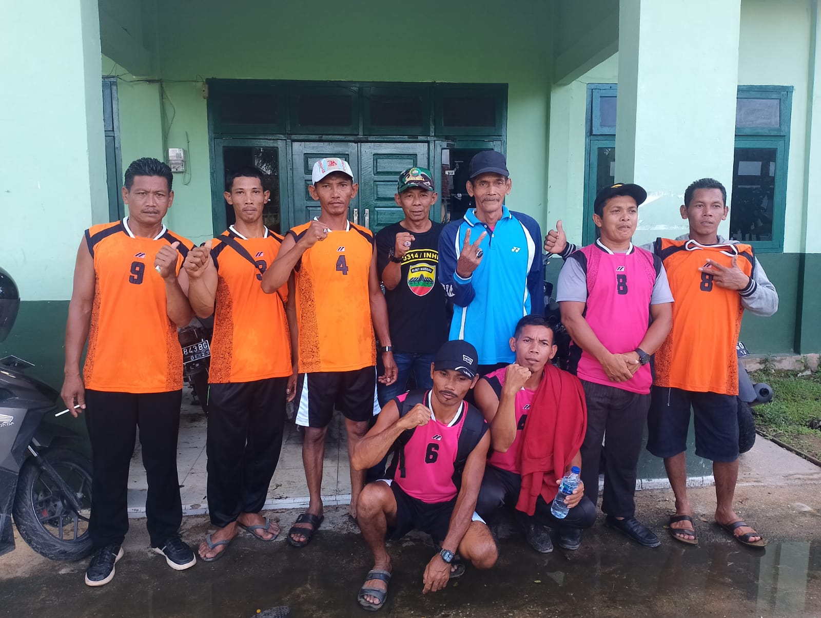 Warga Binaan Koramil 03/Tempuling Raih Juara 2 Lomba Dayung Di Makodim 0314/Inhil