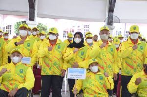 Wakil Ketua DPRD Provinsi Riau Agung Nugroho Menghadiri Acara Pelepasan Secara Resmi Kontingen Riau