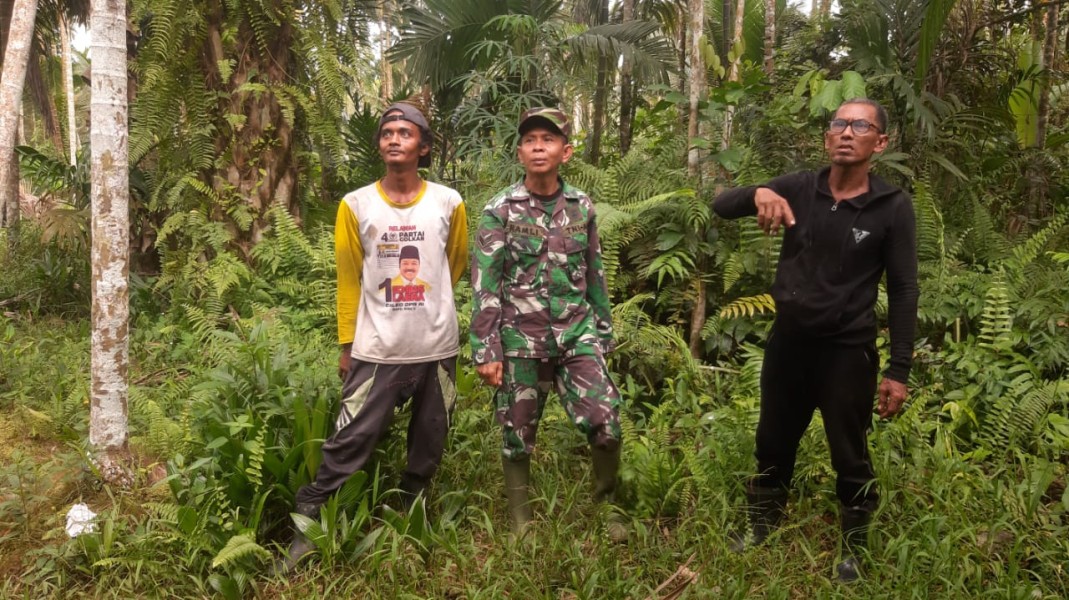 Sinergi Babinsa Koramil 07/Reteh dan Masyarakat: Kunci Sukses Pencegahan Karhutla