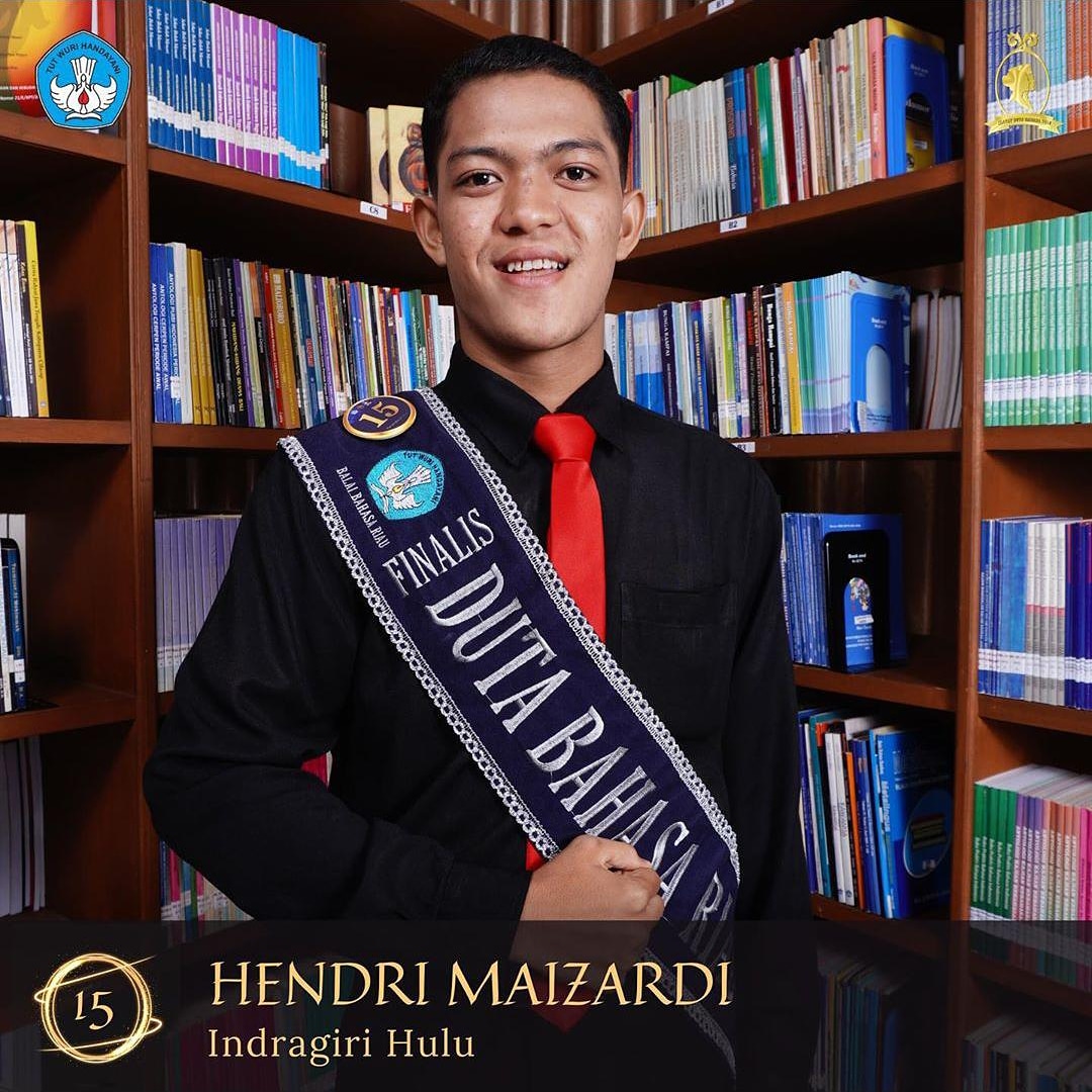 Dukung Hendri Maizardi Nomor Urut 15 , Dalam Ajang Favorit Duta Bahasa Provinsi Riau 2020