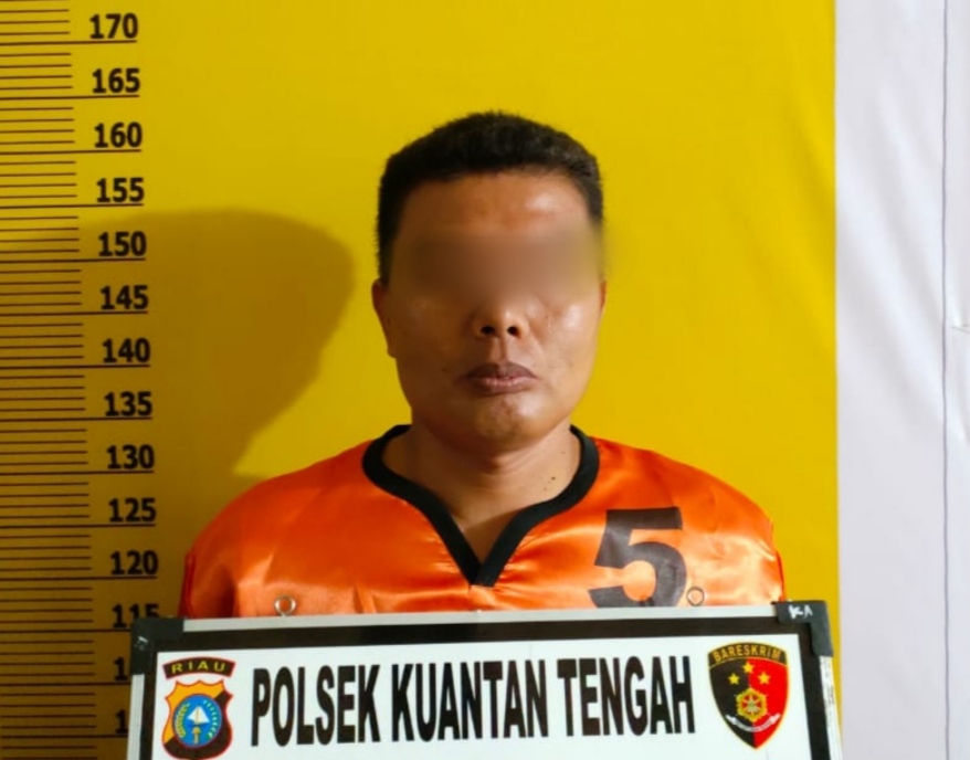 Polsek Kuantan Tengah Bekuk Pelaku Judi Togel