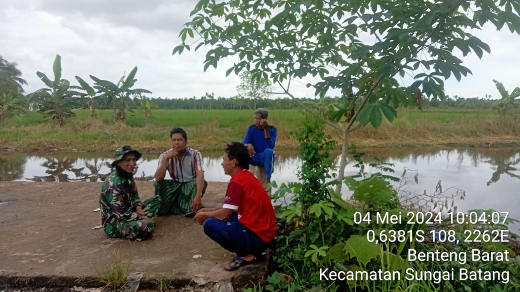 Babinsa Praka Wira Darma Jalin Silaturahmi dan Kedekatan Dengan Warga Binaan