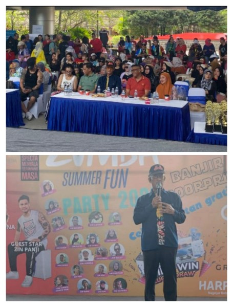 Zumba Party Summer Fun 2025 Guncang Batam, Libatkan 500 Komunitas Asal Batam, Kepri, Malaysia dan Spore