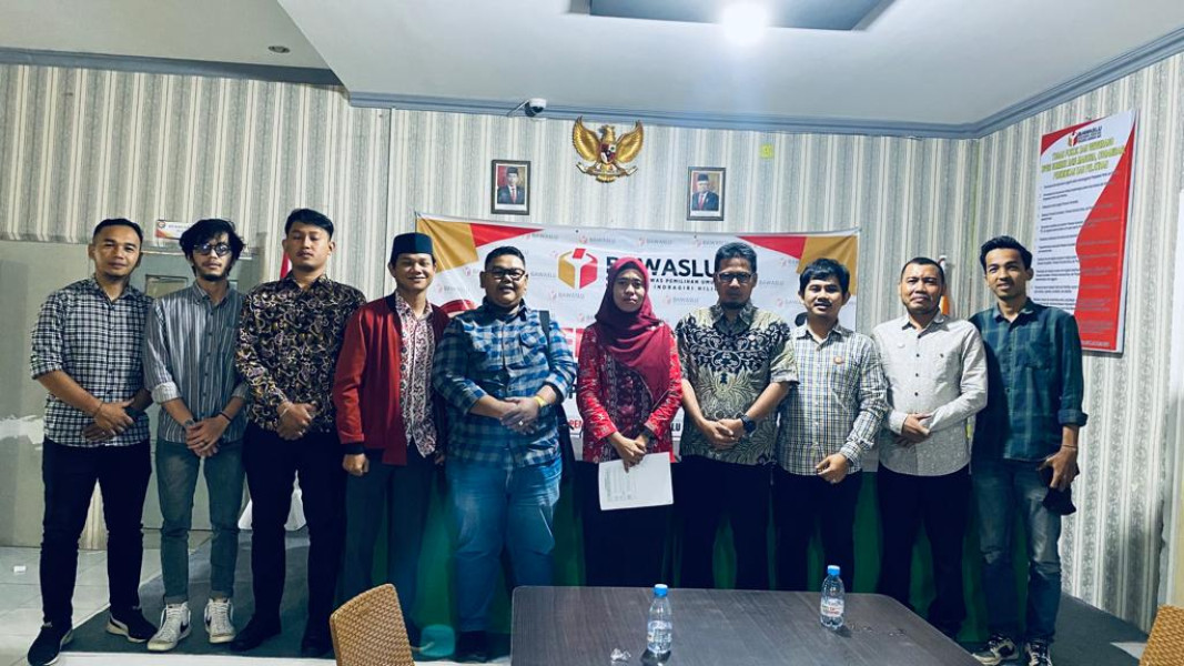 IYE Inhil dan Bawaslu Jalin Sinergitas Pemantauan Pemilu Tahun 2024