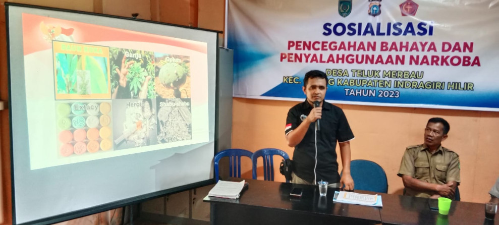 Jajaran Polsek Gaung Gencarkan Sosialisasi Bahaya Pengunaan Narkoba