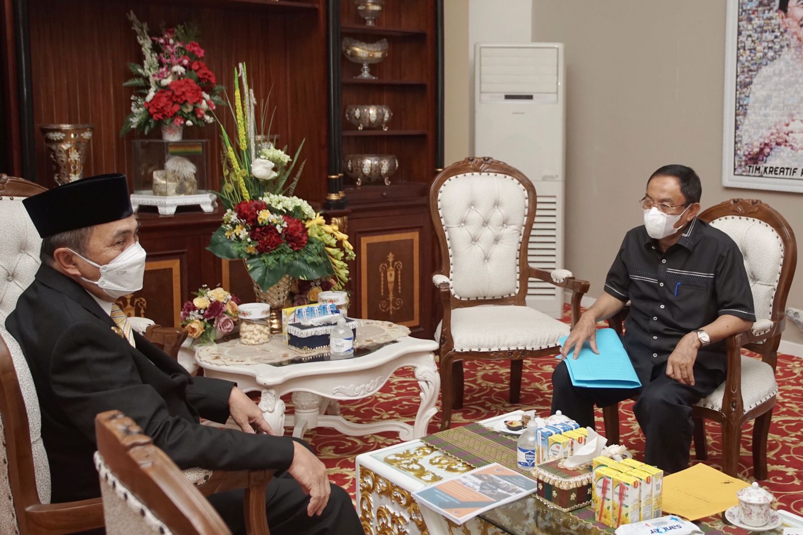 Bupati Inhil Ajukan Bantuan Tanggap Darurat Bencana Alam Ke Gubernur Riau 