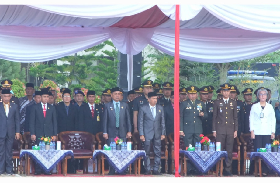 Pj. Bupati Hadiri Peringatan HUT Bhayangkara Ke -78