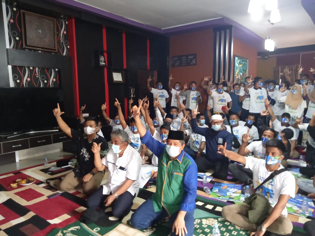 Generasi Milenial Kecamatan Koto Gasib Memberikan Dukung ke Pasangan  Alfedri-Husni