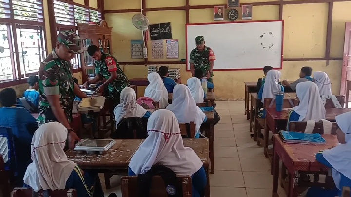 Danramil 09/Kemuning: Program Makan Bergizi Gratis Sangat Bermanfaat bagi Masyarakat