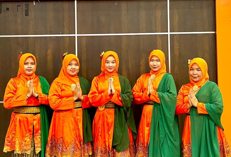 Srikandi Dinas PMD Ikuti Lomba Kreasi Tari Joget Mande, Meriahkan Hari Anak Nasional 2026