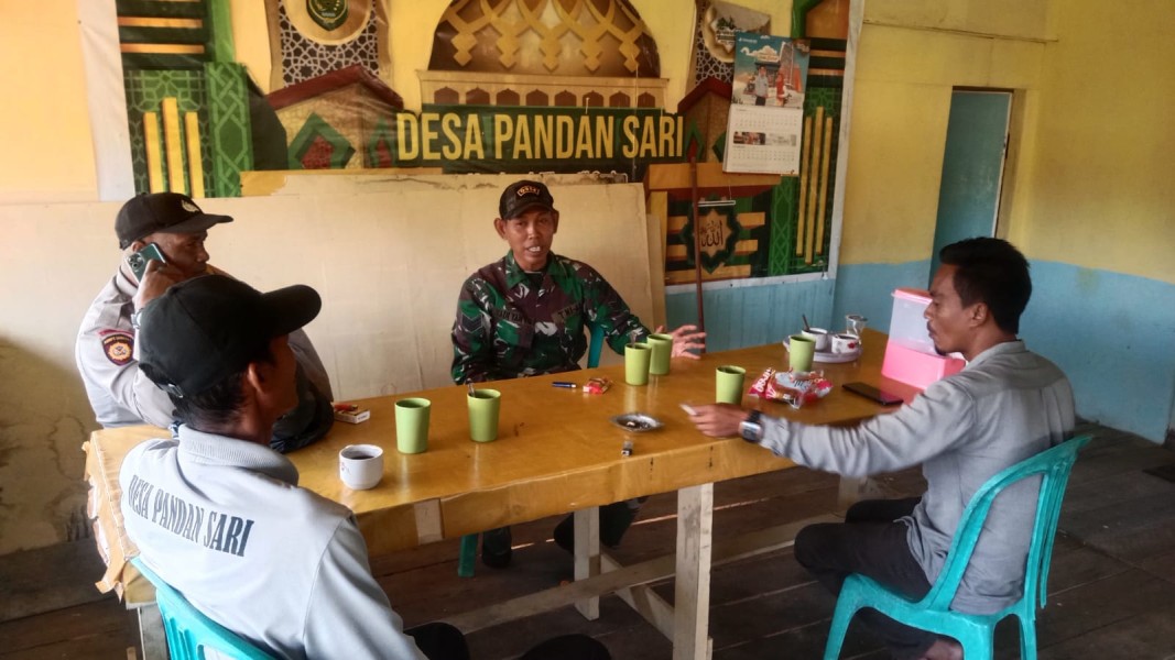Serka Yadi Yanto Komsos, Rajut Silaturahmi TNI-Rakyat Demi Kamtibmas Sungai Batang