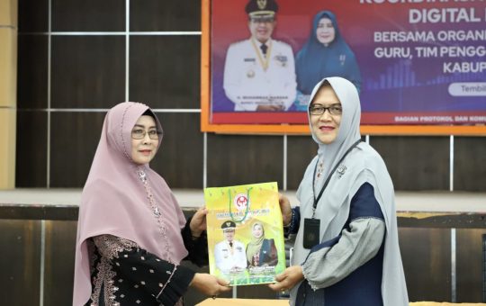 Organisasi Wanita Kab. Inhil Bersama BI dan BRK Syariah Edukasi Percepatan Sistem Transaksi Digital dan QRIS di Kab. Inhil