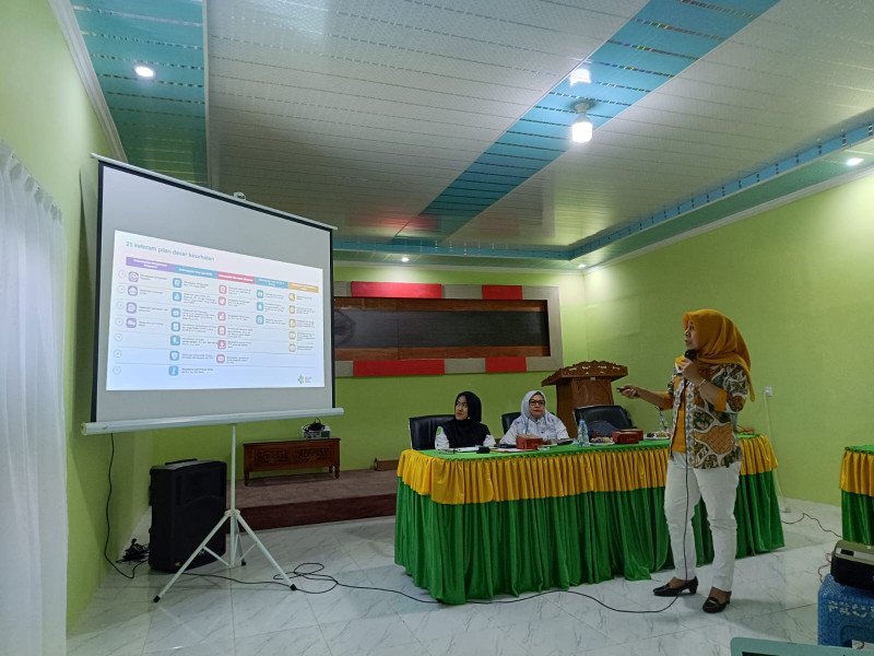 Dinkes Inhil Menggelar Pertemuan Fasilitas dan Pembinaan Pokjanal Posyandu