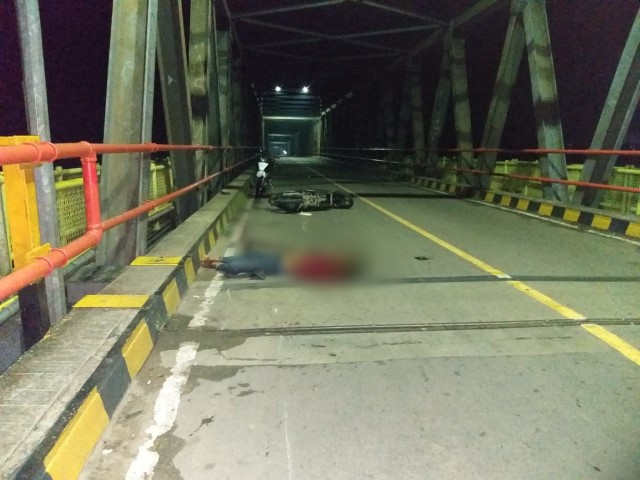 Kecelakaan Maut di Jembatan Rumbai Inhil Diduga Kuat Korban Tabrak Lari, Ini Kata Pihak Kepolisian