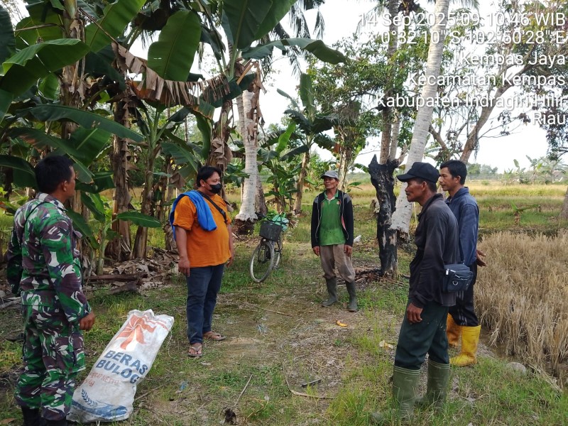 Sertu Pardamaean Siregar Pimpin Patroli Tapal Batas: Kempas Jaya Bebas Api dan Asap