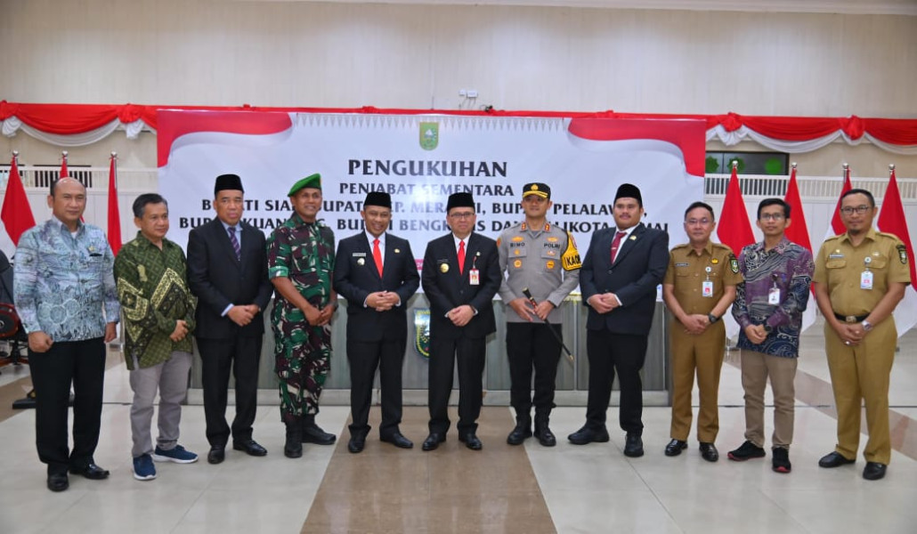 Akhmad Sudirman Tavipiyono Jabat Pjs Bupati Bengkalis