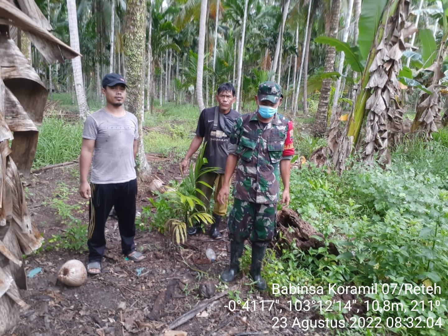 Pelda Nofiandi Ajak Warga Untuk Lakukan Patroli dan Sosialisasi Karlahut