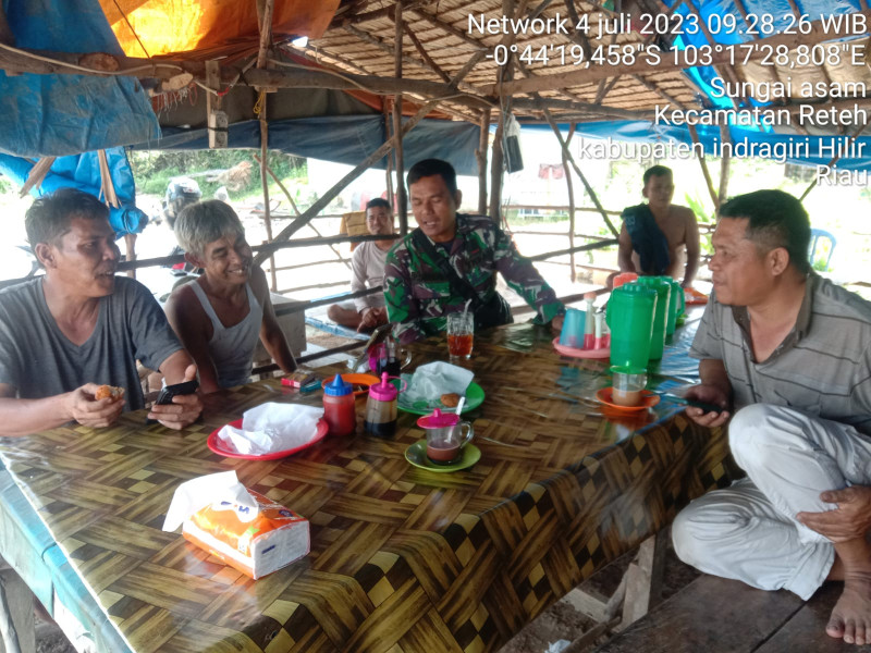 Koramil 07/Reteh Upayakan Untuk Memajukan Perekonomian Di Wilayah