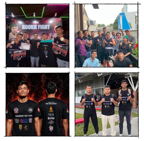 Pekanbaru Top Team Raih Dua Kemenangan di Rookie Fight Jakarta