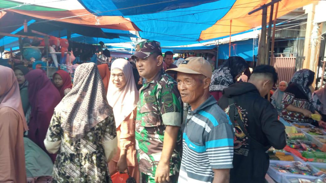 Jalin Kedekatan, Babinsa Koramil 05/Gas Serma Tota Giat Komsos Dengan Warga Binaan