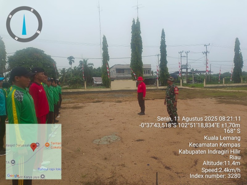 Serka N. Sipayung, Babinsa Koramil 03/Tempuling, Mengukir Sejarah dengan Pelatihan Paskibraka yang Berkesan