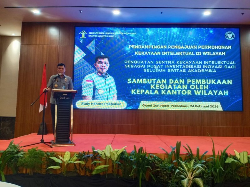 Kemenkum Riau Dorong Kesadaran Pendaftaran Kekayaan Intelektual