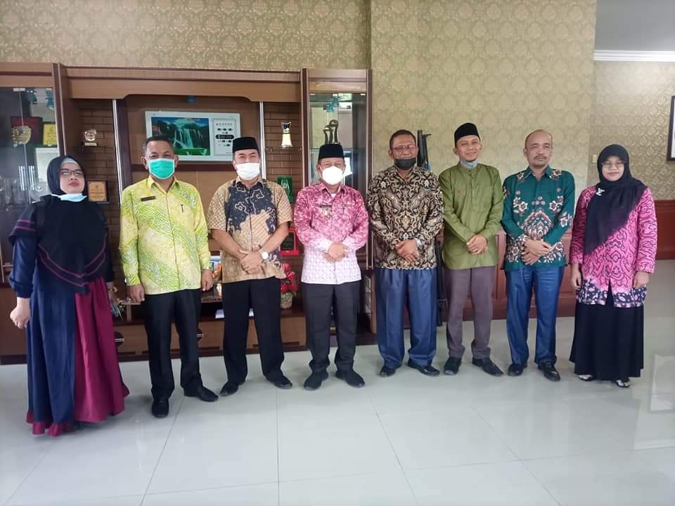 Plt Wali Kota H Waris Thalib Terima Kunjungan STAI Al Hikmah Tanjungbalai 