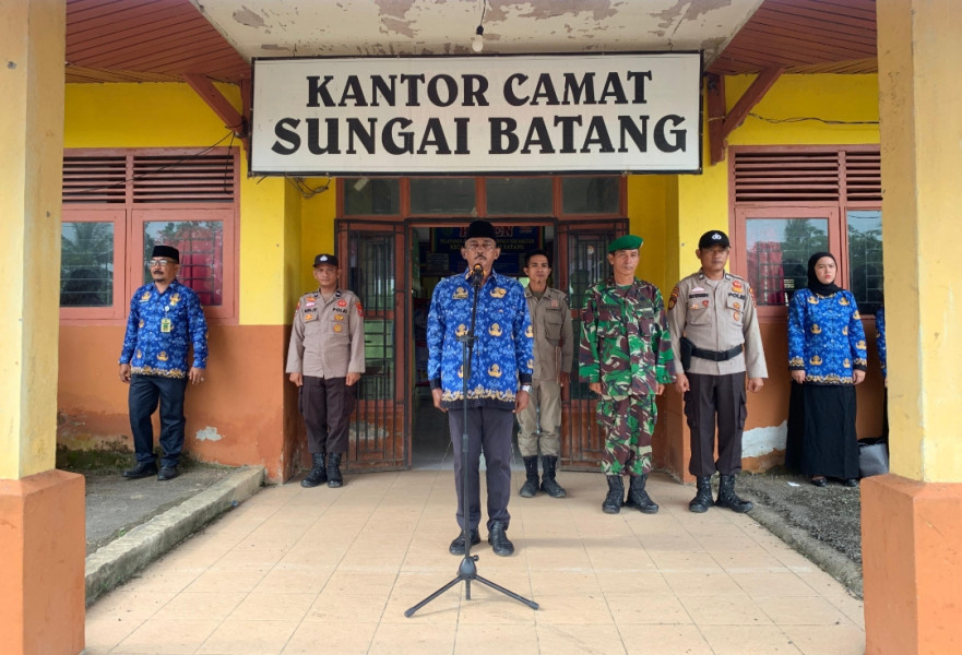 Pelda Nofriandi Ikuti Pelaksanaan Upacara Hari Kebangkitan Nasional di Sungai Batang
