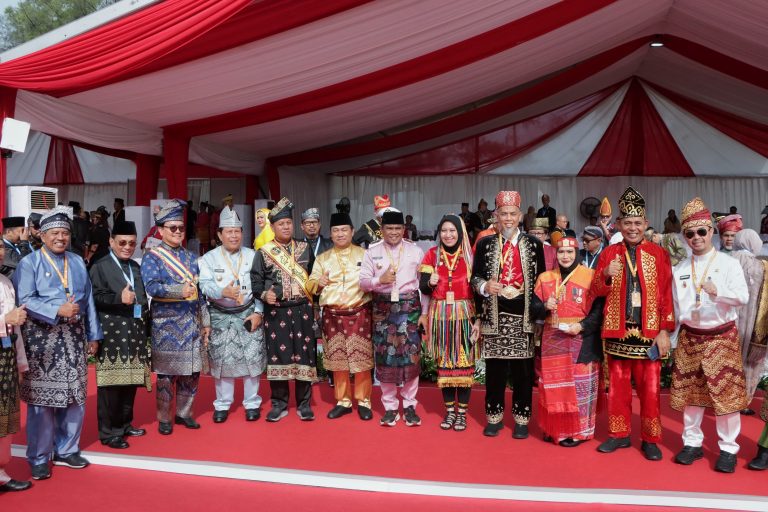 Pj.Bupati Inhil H.Herman, SE. MT Hadiri Apel Hari Lahir Pancasila Bersama Presiden Joko Widodo di Dumai
