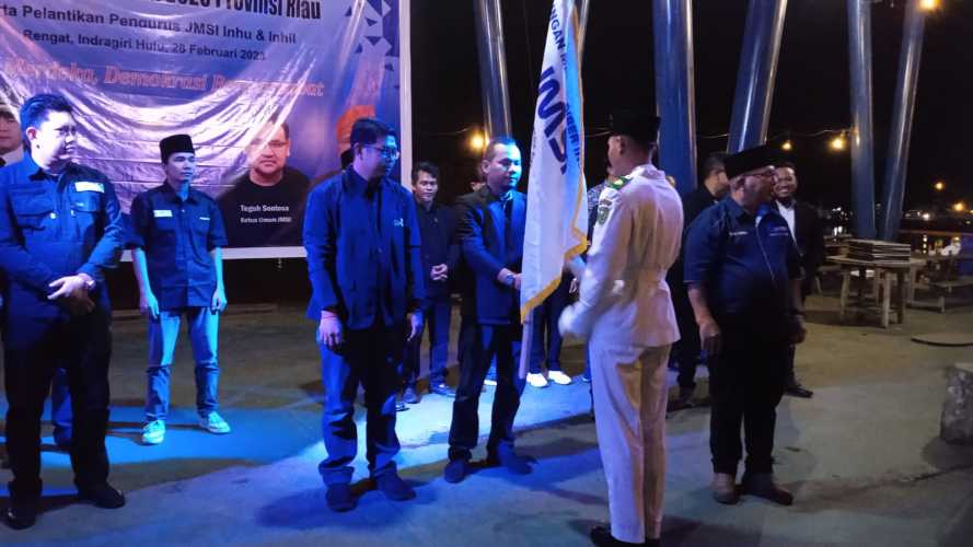 Dihadapan Ketua Umum, Bung AP Sampaikan JMSI Inhil Siap Jadi Tuan Rumah HPN dan HUT JMSI 2024