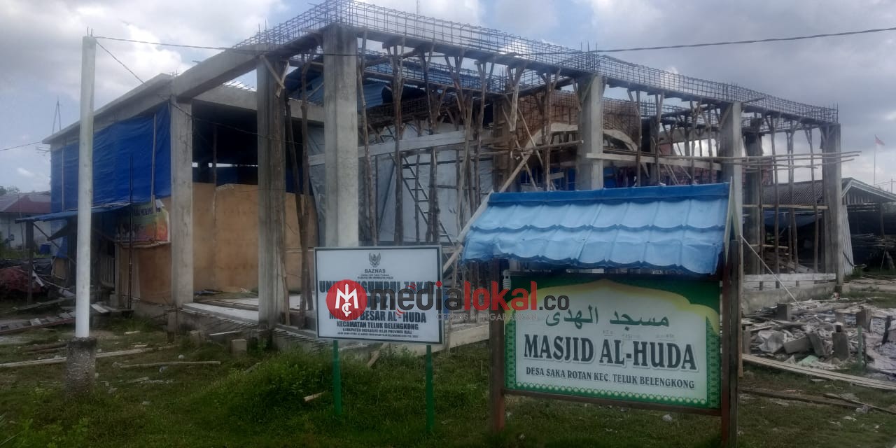 Kesempatan Amal Jariyah! Yuk Berdonasi untuk Pembangunan Masjid Al-Huda Kecamatan Teluk Belengkong