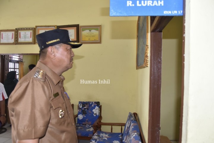 Wakil Bupati H.Syamsuddin Uti Sidak 4 Kelurahan di 2 Kecamatan