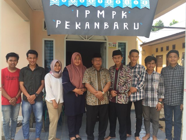 Camat Kempas Resmikan Sekretariat IPMPK Pekanbaru