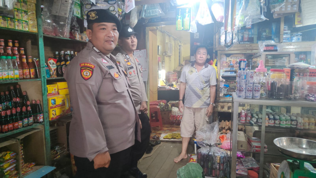 Bripka Ronald Manullang Giat Sambang dan Sosialisasi Terkait Pemilu Damai 2024 Terhadap Masyarakat Desa Lahang Hulu