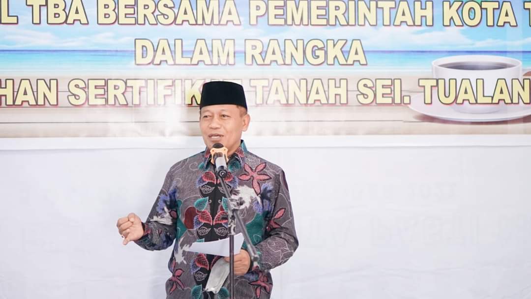 Penyerahan Hibah Daerah Antara Pemkot Tanjungbalai dengan Lanal Tanjungbalai Asahan