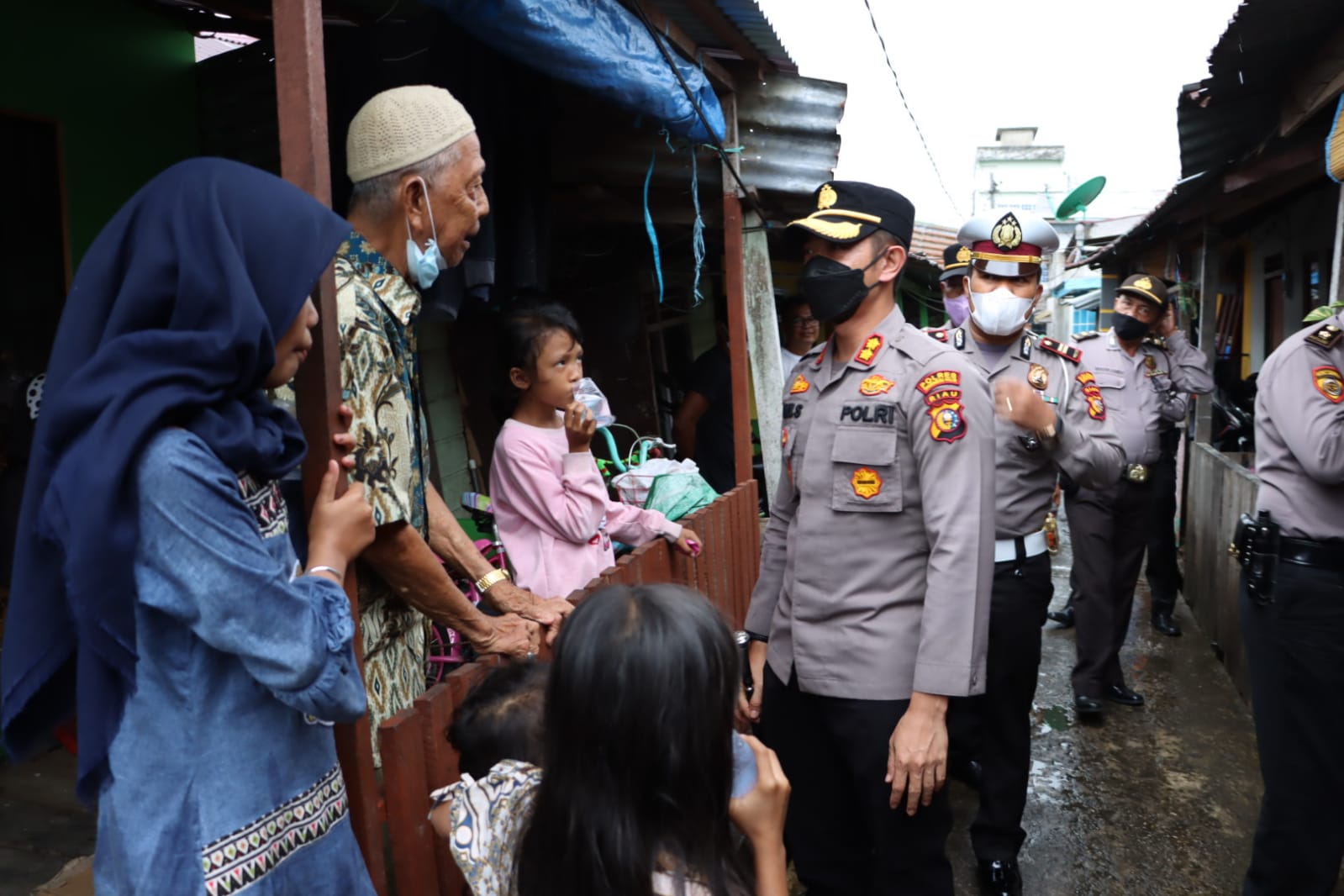 Polres Inhil Siap Layani Vaksinasi di Tempat dan Antar Jemput Warga