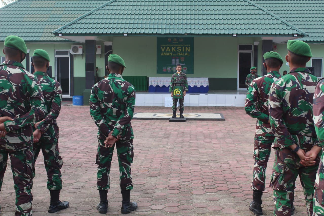 Titik Api Bermunculan, Prajurit Remaja Kodim 0314/Inhil Diturunkan ke Koramil Jajaran