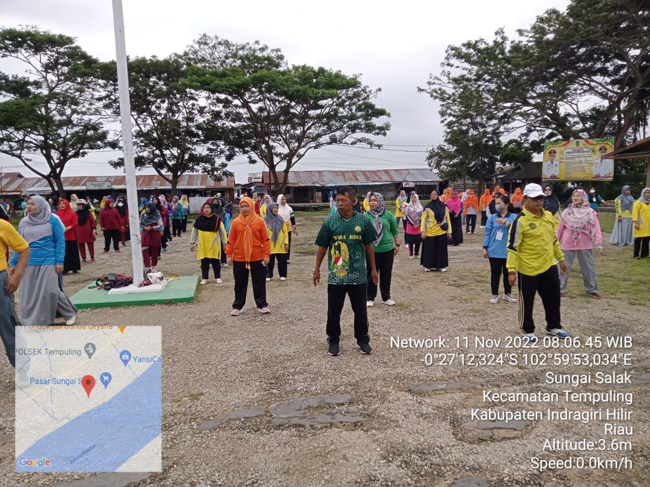 Koramil 03/Tempuling Ikut Serta Meriahkan HKN Ke-58 Tahun