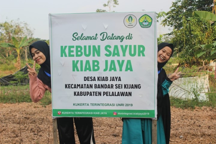 Pengabdian Masyarakat oleh Kukerta Terintegrasi UR Desa Kiab Jaya Kembangkan Kebun Sayur Desa