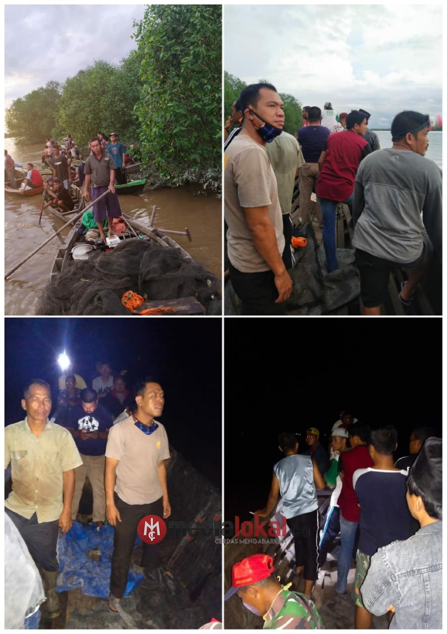 Saat Mencuci Udang, Seorang Warga Desa Sungai Luar Batang Tuaka Raib Diseret Buaya ke Dalam Sungai 