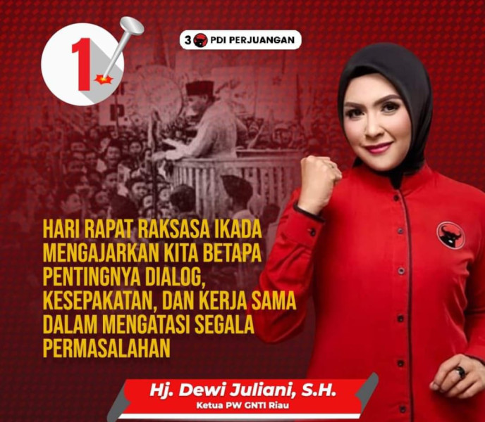 Dewi Juliani Sebut Hari Rapat Raksasa Ikada Jadi Titik Awal Memperkuat Semangat Persatuan dan Keadilan