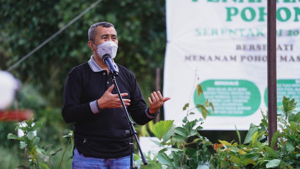 Tidak Hanya Dari Provinsi, Gubri Harap Program Riau Hijau Juga Dimulai Dari Desa