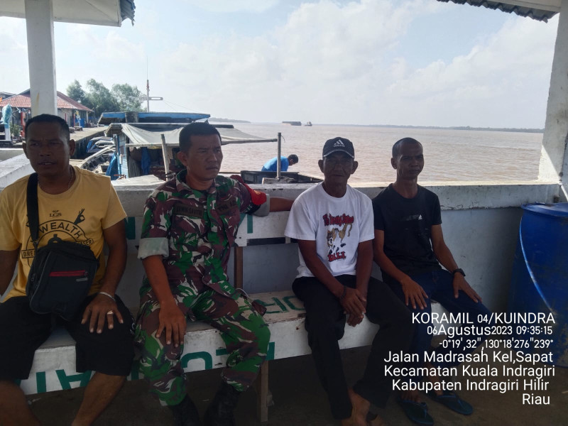 Ciptakan Kerukunan di Lingkungan, Babinsa Koramil 04/Kuindra Berupaya Optimalkan Aspek Keamanan dan Ketertiban