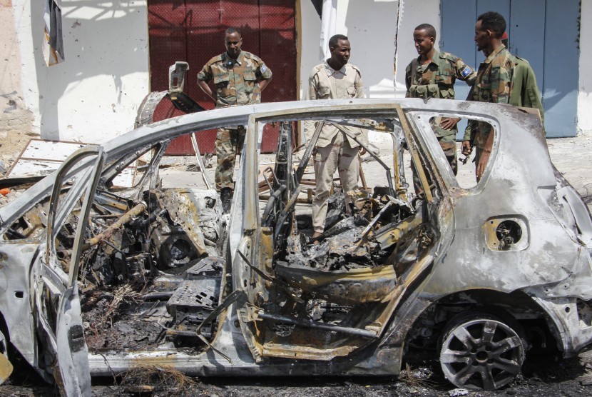 Korban Tewas Bom Mobil Somalia Naik 120 Orang