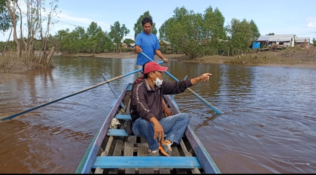 Antisipasi Pok Intoleran Unit Intelkam Polsek Enok Laksanakan Silaturrahmi dan Sambangi Warga Pesisir Kel.Enok