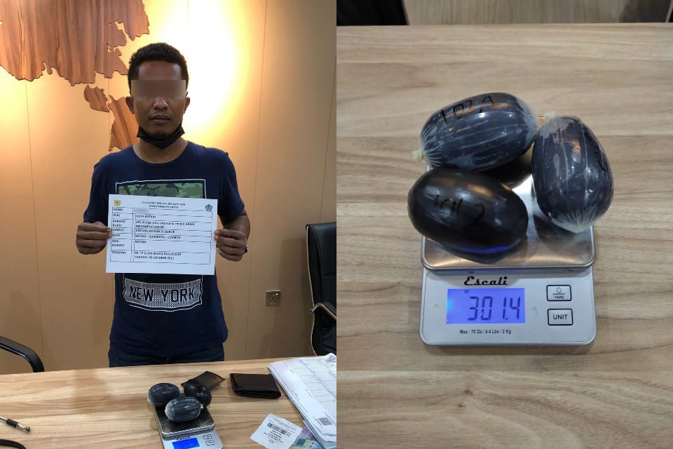 Simpan Sabu dalam Dubur, Calon Penumpang Pesawat Diamankan Bea Cukai Batam