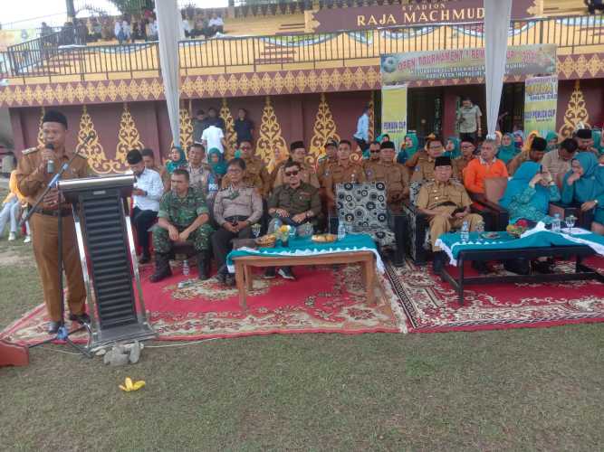 Giat Kegiatan Jambore Kader PKK dan Pengukuhan Bersama Danramil 09/Kemuning
